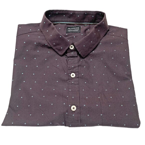 7 Diamonds‎ Beachwood Canyon Button Down SS Shirt - Picture 1 of 11